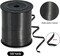 500 Yards Black Curling Ribbon – Bulk Balloon String & Ribbon for Gift Wrapping – High-Shine Metallic Finish for Art & Crafts, Bows, Christmas, New Year’s Eve, Graduation & Birthday Party Supplies